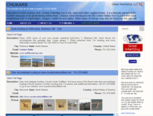 Tablet Screenshot of chukars.com